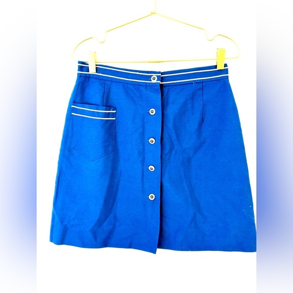Vintage Koret blue skort nautical - Picture 2 of 9